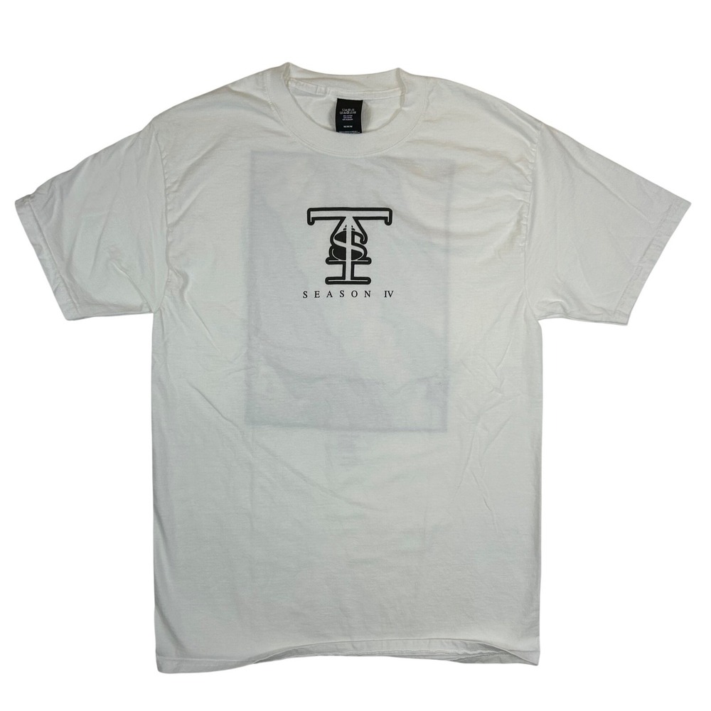 Tasi Studios Season IV Tommy Nastasi Open Your Eyes Graphic T-Shirt White Mens M